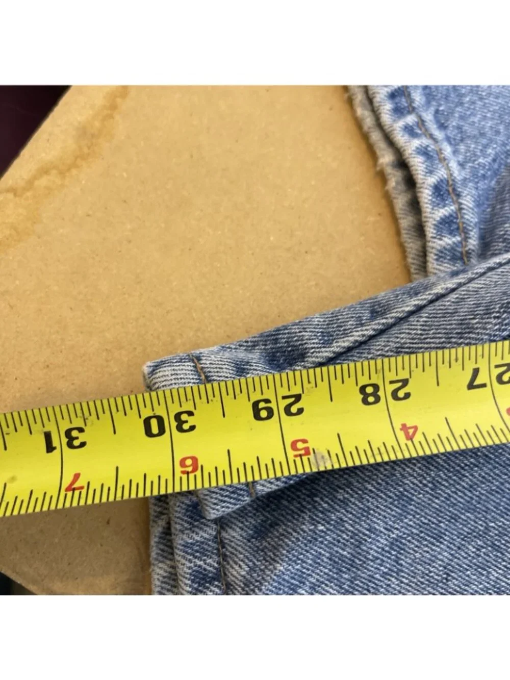 Vintage Wrangler Mens Blue Denim Jeans Size 42 Made In The USA